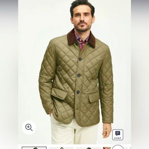 Brooks Brothers Paddock Diamond Quilted Coat